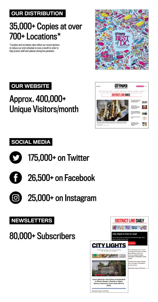 Advertise With Us - Washington City Paper - Vimarsana News