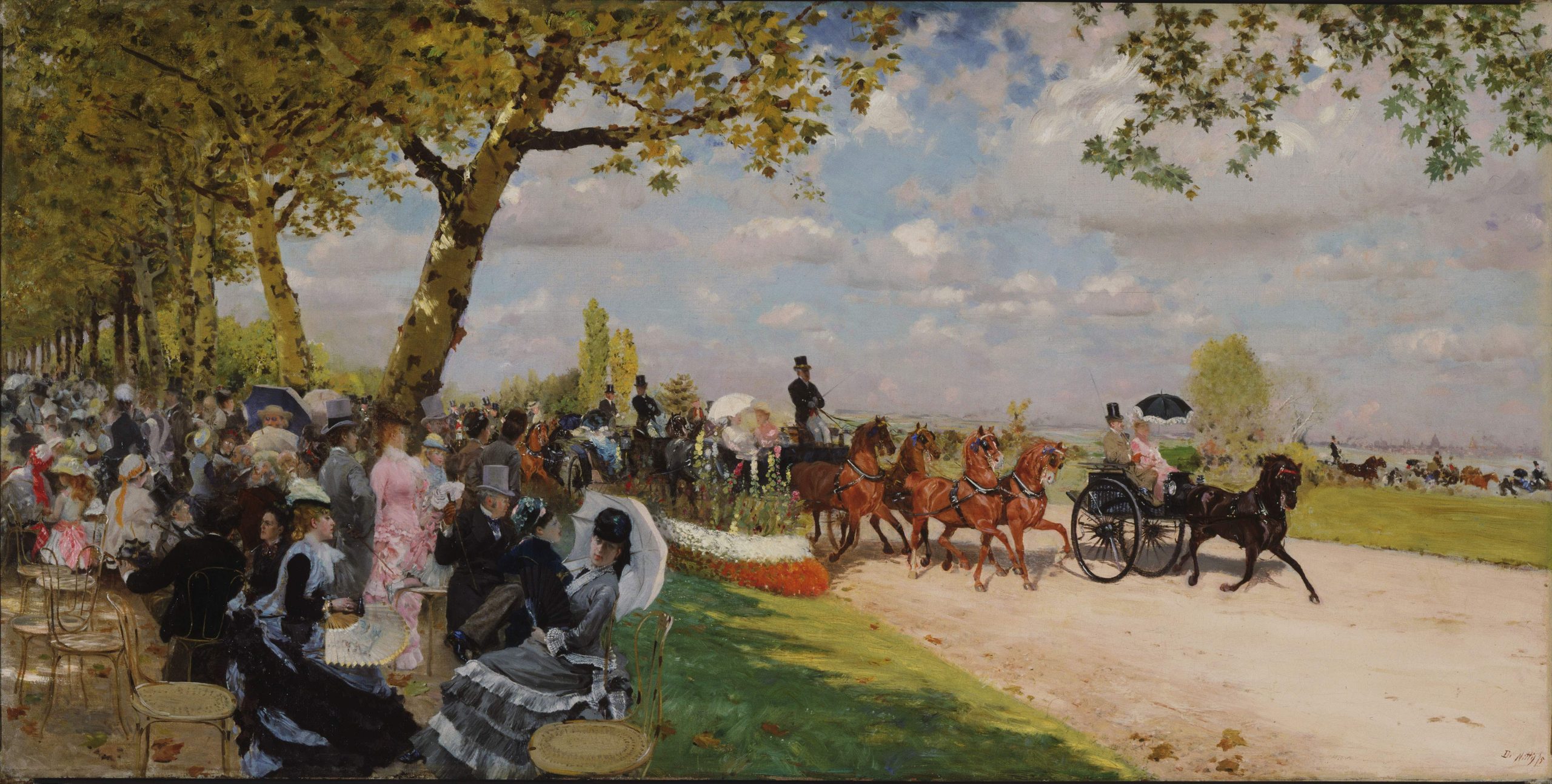 Closing Sunday: An Italian Impressionist in Paris: Giuseppe De Nittis - WCP, image size:2560x1294
