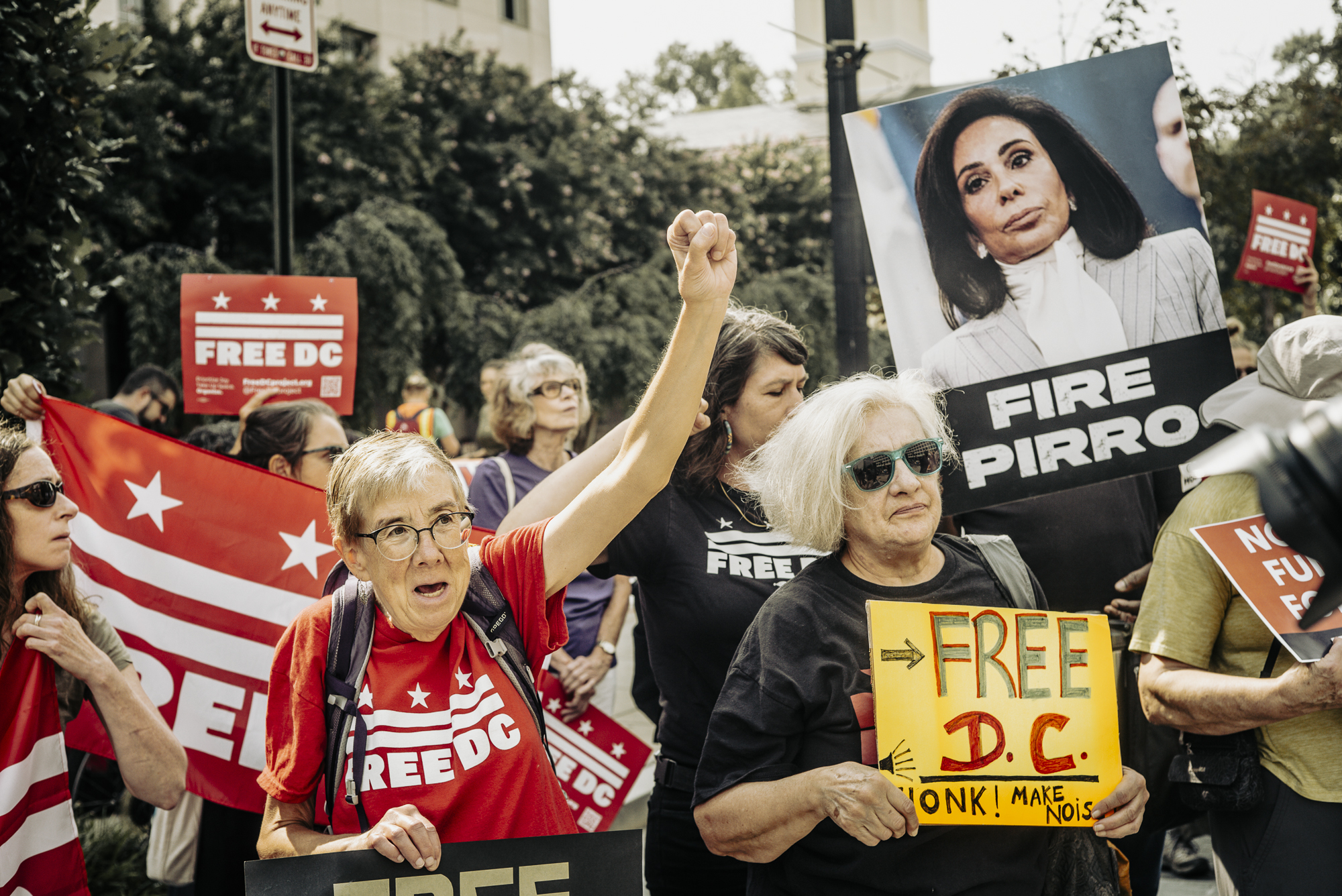 Photos: One Year In, End the D.C. Occupation
